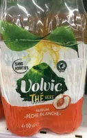 Volvic thé vert pêche blanche
