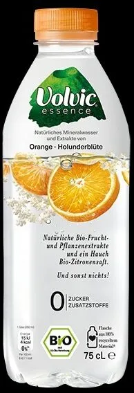 Volvic Essence Orange-Holunderblüte 75cl PET