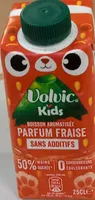 Volvic kids aromatisée parfum fraise 🍓