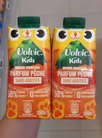 Volvic kids parfum pêche