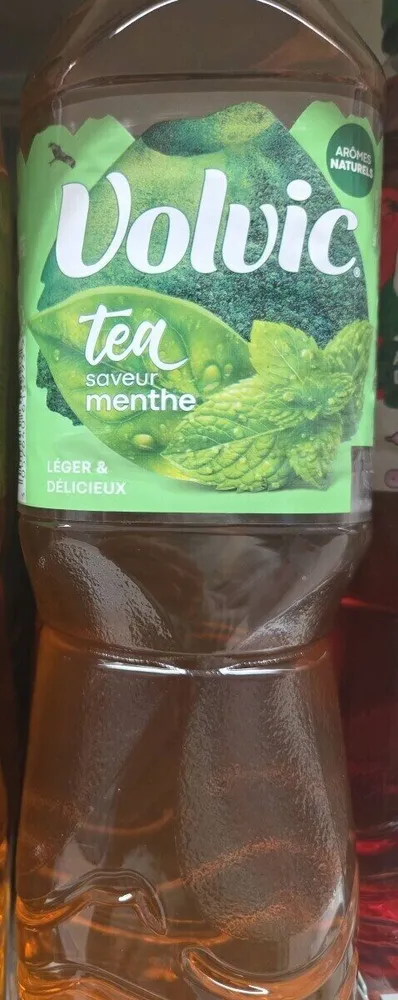 Volvic eau saveur thé menthe