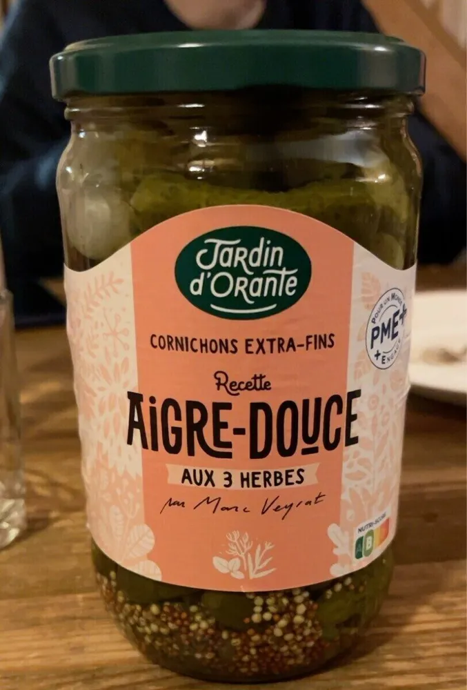 Cornichons extra-fins recette aigre-douce