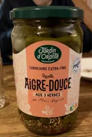 Cornichons extra-fins recette aigre-douce