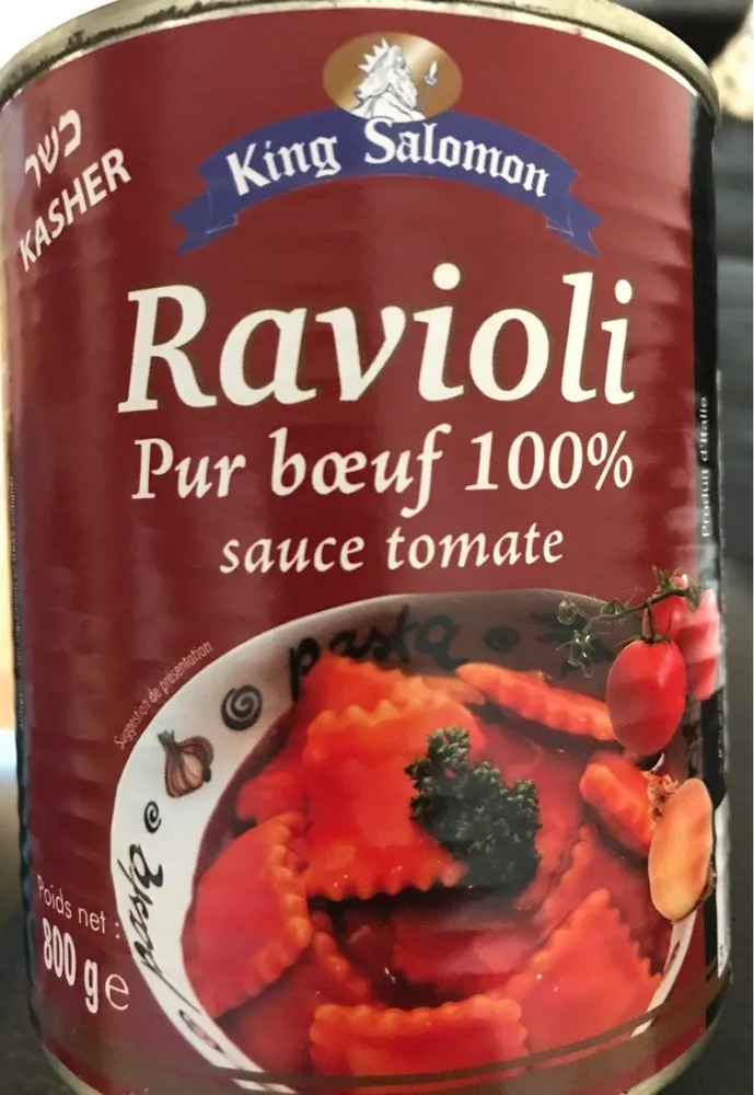 Raviolis à La Royale, Sauce Italienne, 800 Grammes