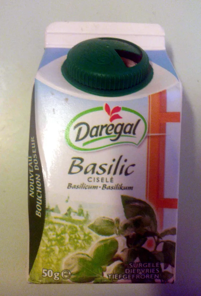 Basilic ciselé surgelé