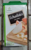 Échalotes en cubes