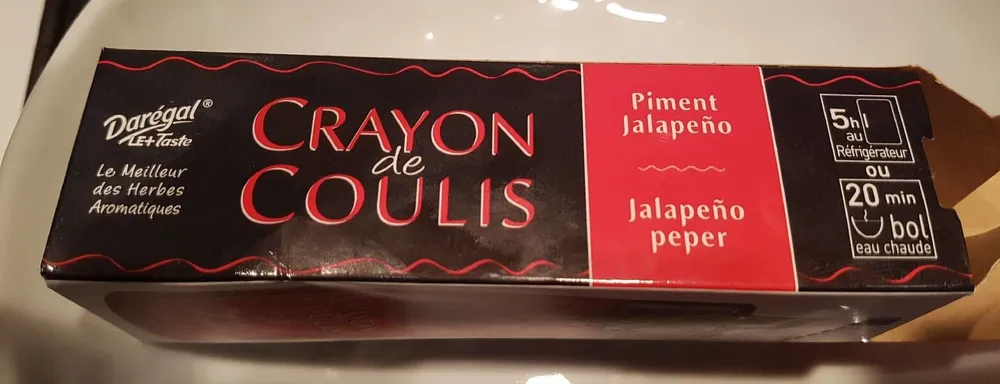 Crayon de Coulis Piment Jalapeno
