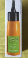 Crayon de coulis Mangue et gingembre