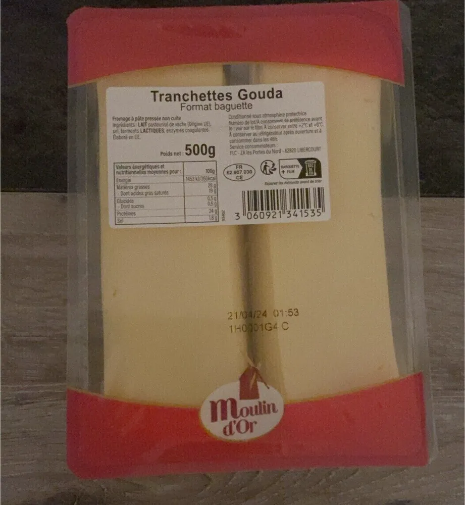 Tranchette gouda