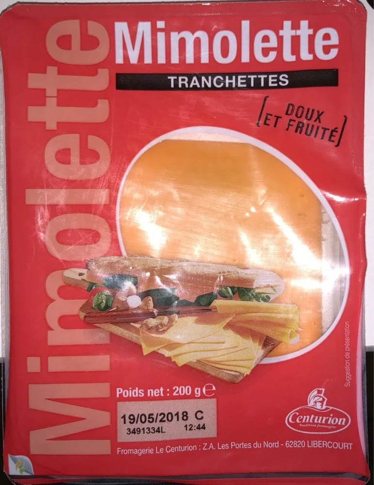 Mimolette en tranchettes