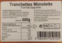 Tranchettes mimolette