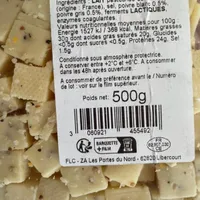 Idée de fromage au poivre
