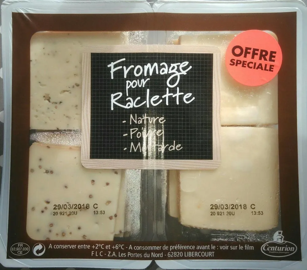 Fromage pour raclette