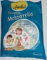 Cossettes de mozzarella