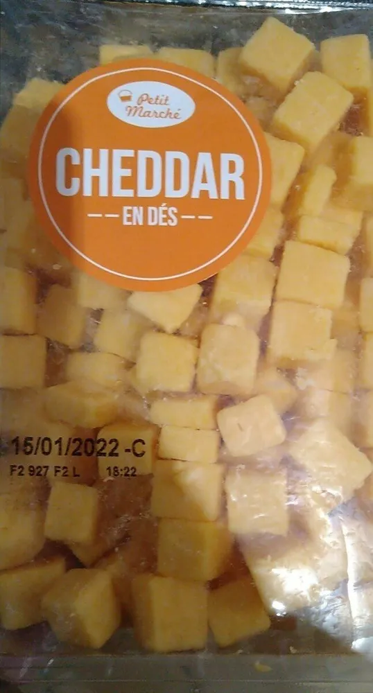 Cheddar en dés