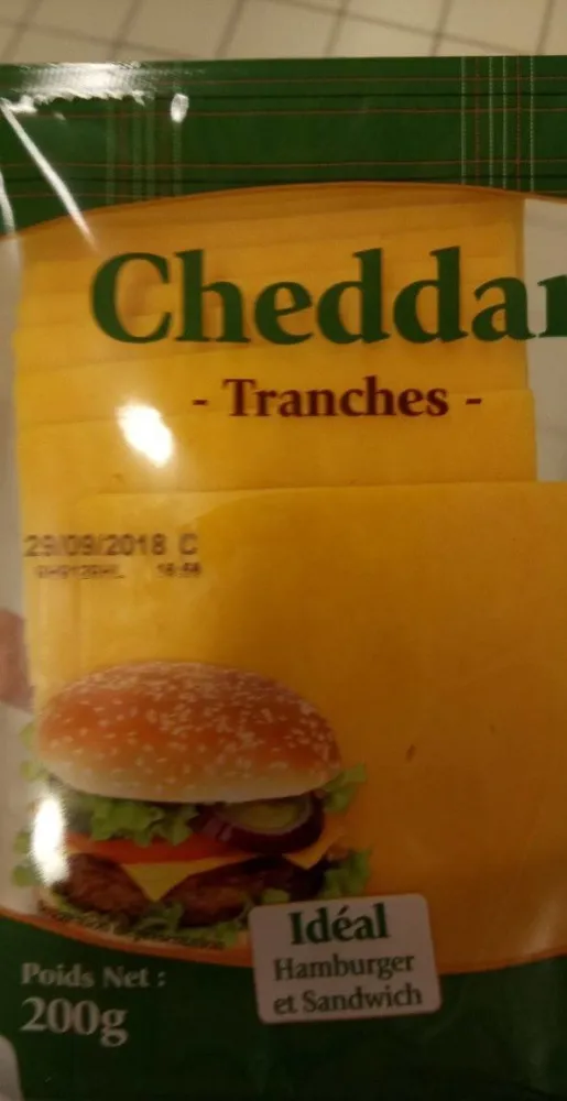 Cheddar en tranches