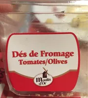 Dés de fromage thomates/olives