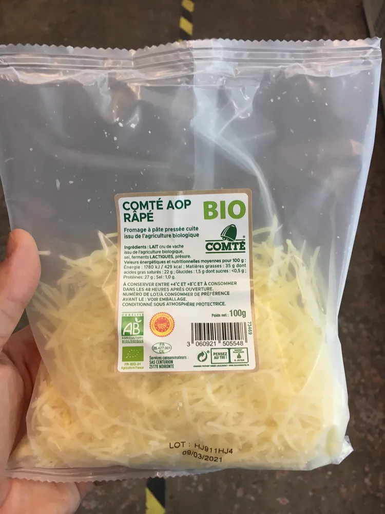 Comte aop rapé