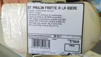 St Paulin frotte a la bière
