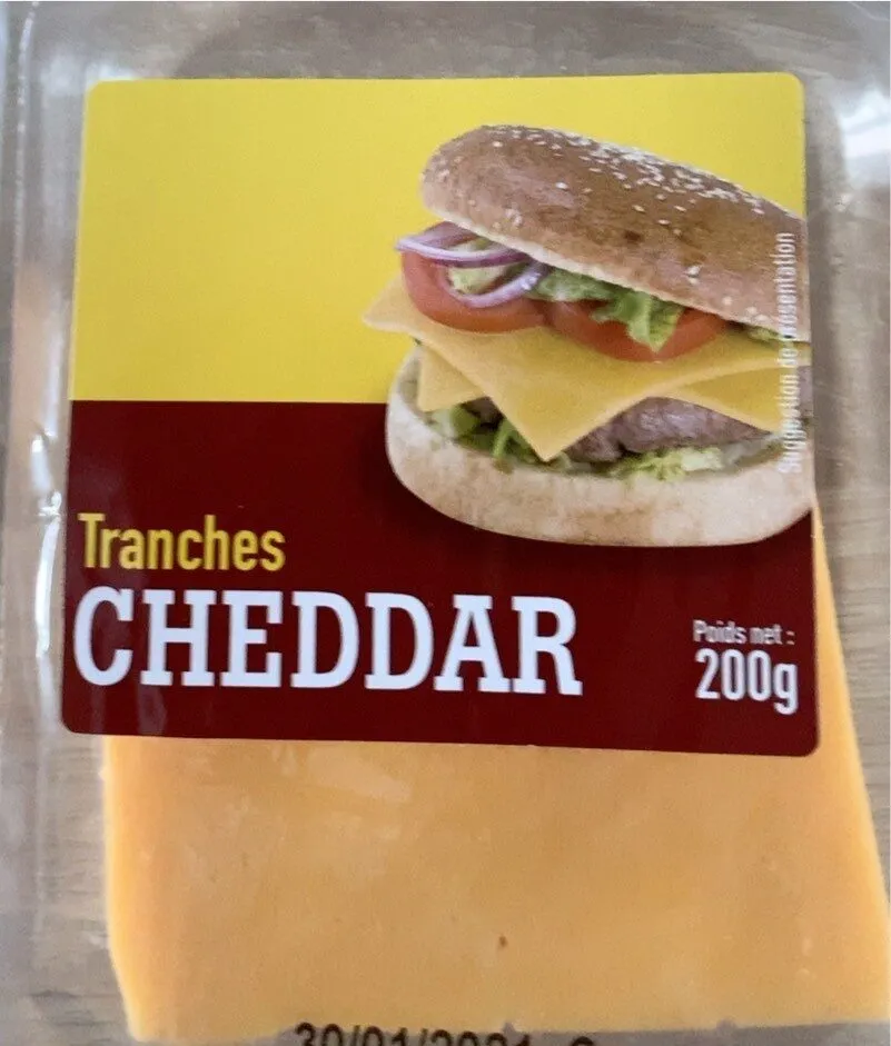 Tranches de cheddar