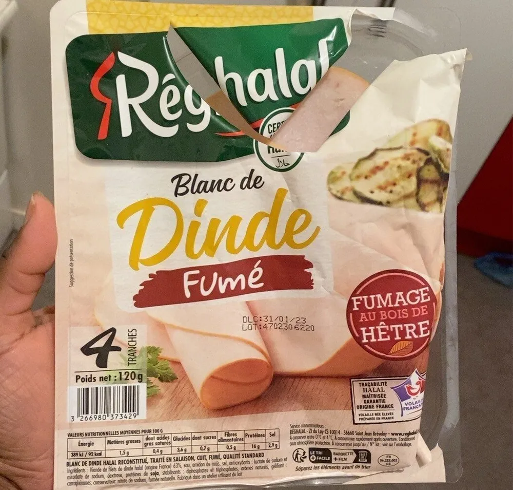 Blanc de dinde fumé