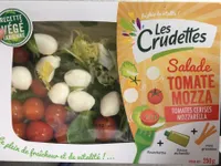 Salade tomate mozzarella, LES CRUDETTES, barquette