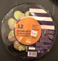 12 escargots de Bourgogne