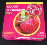 Coulis de fraise bio