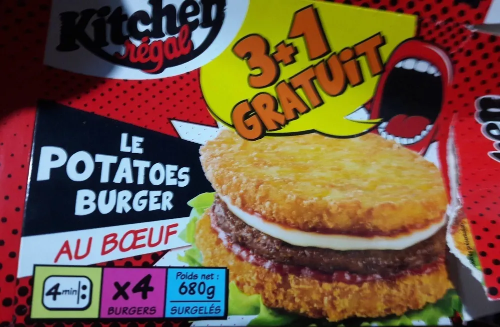 Potetoes burger