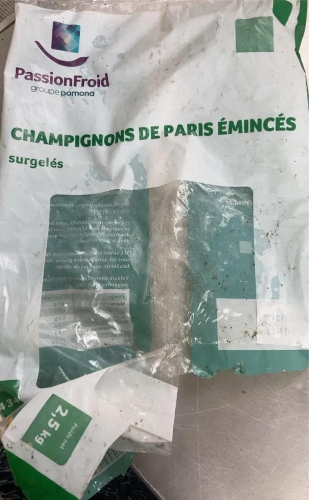 Champignons de paris émincés