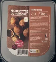 Crème glacée noisette du Piémont
