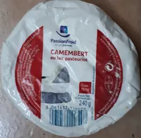 Camembert au lait pasteurisé