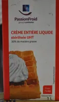 Crème entière liquide 30%