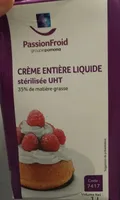 Creme entiere liquide