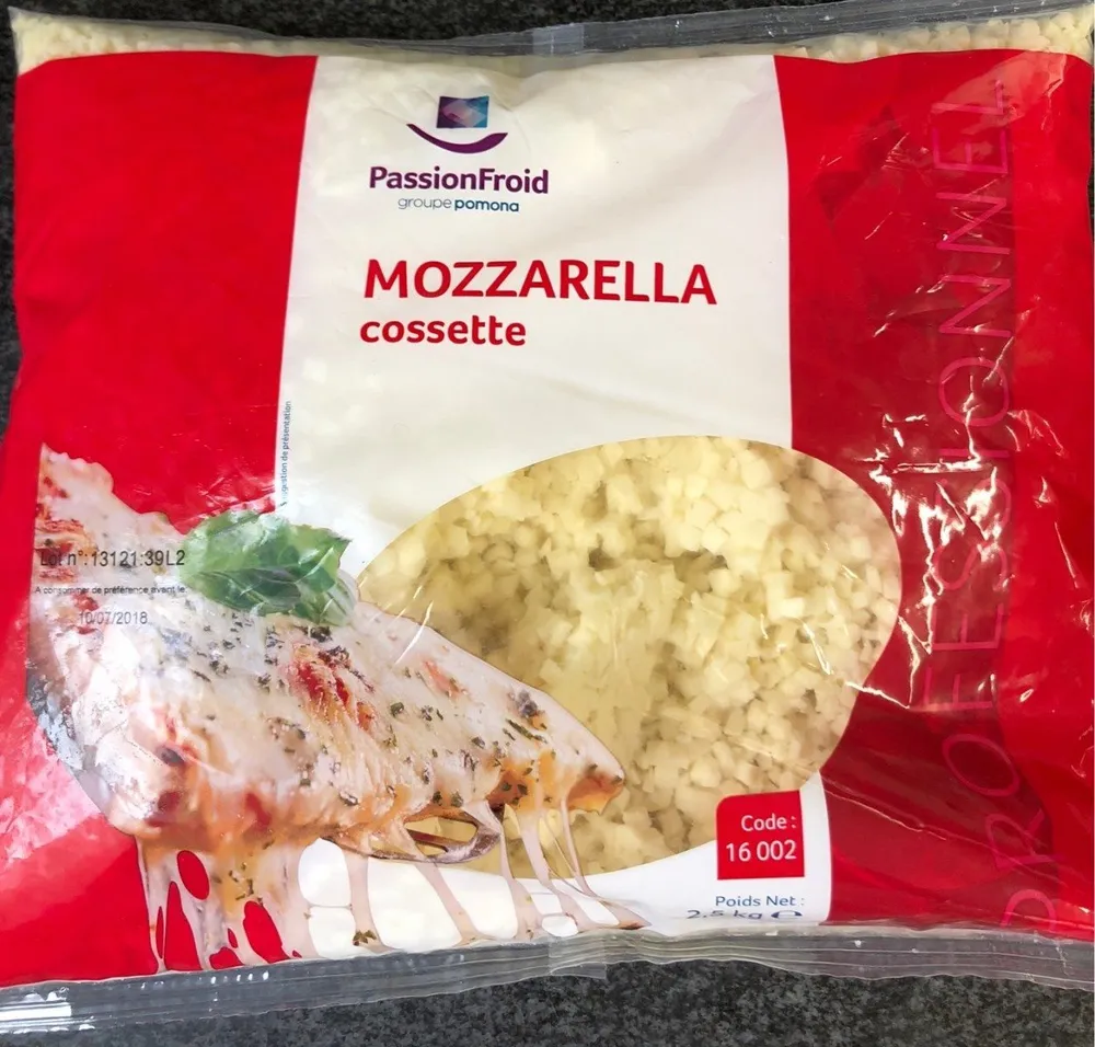 Mozzarella cossette