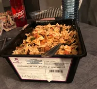 Mini farfalles aux legumes et mozzarella