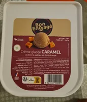 Crème glacée Caramel