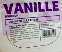 Crème Glacée Vanille Bourbon