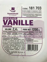 Crème glacée vanille Bourbon