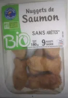 Nuggets de saumon bio