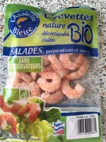 Crevettes nature décortiquées Bio
