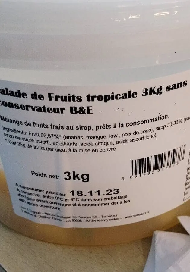 Salade de fruits tropical
