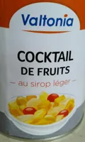 Cocktail de fruits au sirop léger