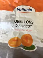 Oreillons d'abricot au sirop léger