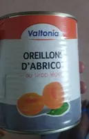 Oreillons d'abricot   au sirop léger