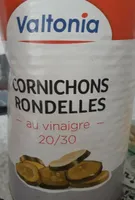 Cornichons rondelles au vinaigre