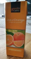 Jus d'orange a base de concentré