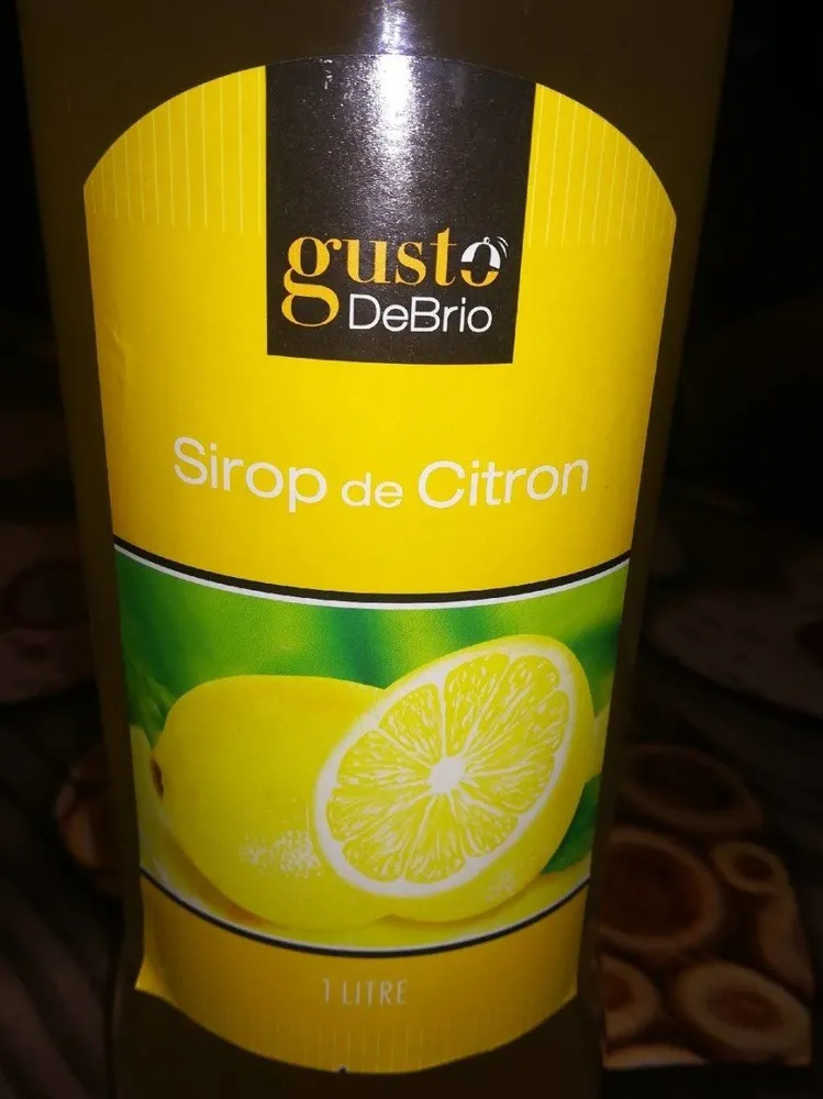 Sirop de citron