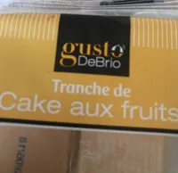 Tranche de Cake aux Fruits