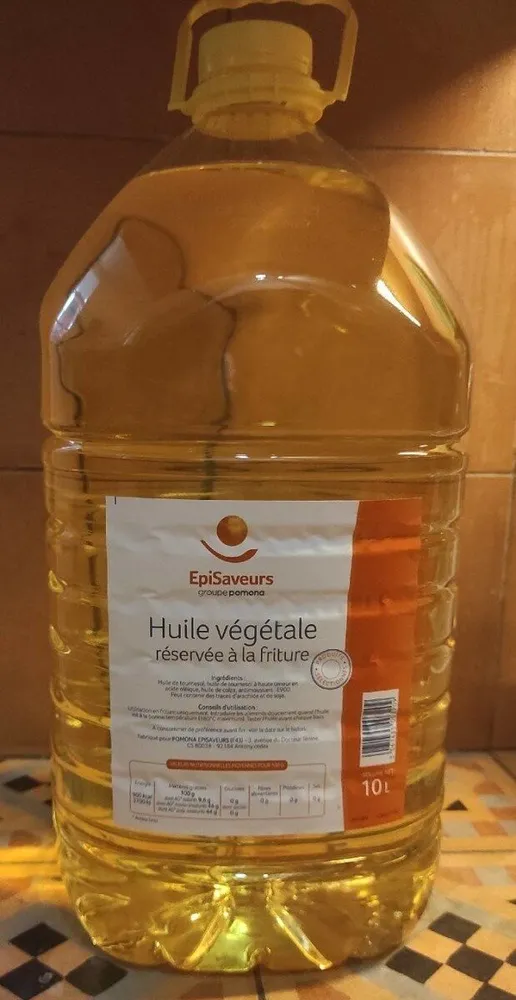 Huile Végétale réservé à la friture